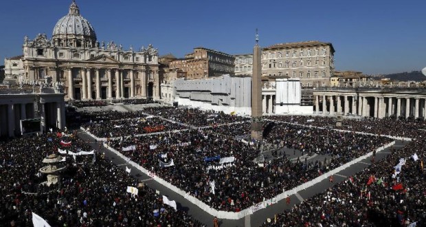Udienza del Papa in Piazza San Pietro