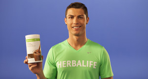 Cristiano Ronaldo, uno dei più noti testimonial internazionali di Herbalife