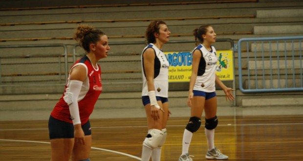 Da sinistra: Alessandra Meschini, Alessia Tavoloni e Martina Paparoni