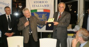 Pietro Caglini con il vice presidente dell'Asi, Maurizio Speziali