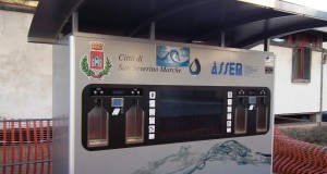 Il distributore della "Casa dell'acqua"