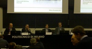 Un momento del seminario al Politecnico di Milano