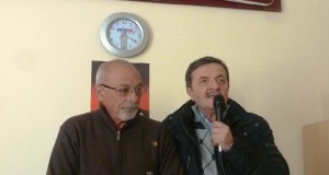 Il presidente Dino Marinelli e il sindaco Cesare Martini