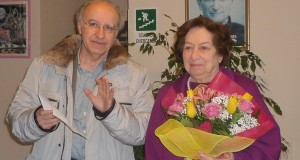 Massimo Altobelli assieme alla presidente uscente Ancilla Tombolini Breccia