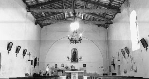 L'interno della chiesa di Sant'Antonio