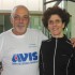 Il presidente dell'Avis, Dino Marinelli, assieme a Carla Soverchia, ideatrice della manifestazione
