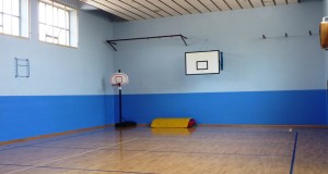 La palestra della scuola "Luzio"