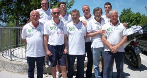 La squadra campione d'Italia di ruzzola nel 2014