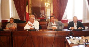 La conferenza stampa in Comune, a Macerata