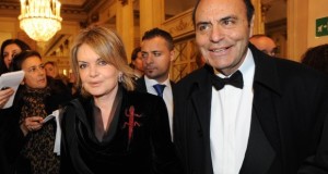 Il magistrato Augusta Iannini assieme al marito Bruno Vespa