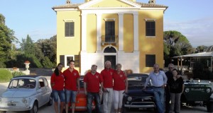 Il presidente Cavallini a Villa Collio con altri equipaggi