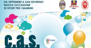 La locandina del nuovo Centro di avviamento allo sport