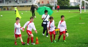 I Piccoli amici nel match con Chiesanuova