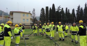 Volontari in azione al "Don Orione"