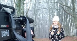 Le telecamere della Rai a Canfaito