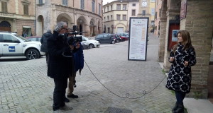Di nuovo a San Severino le telecamere del Tg3