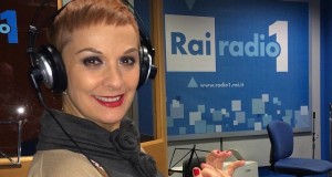 Mafalda negli studi romani di RadioRai