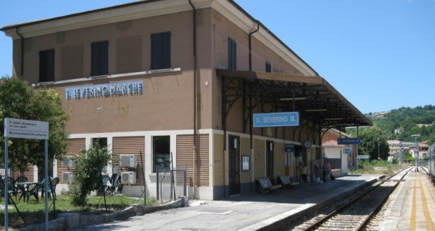 La stazione ferroviaria di San Severino