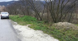 L'area di sosta "bonificata"