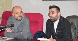 Petracci (a sinistra) e Rocchetti alla presentazione del libro