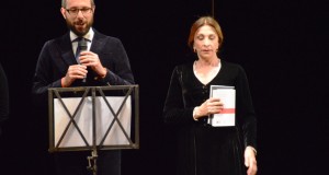 Anna Bonaiuto con il direttore artistico Francesco Rapaccioni