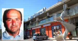 Giuseppe Frittellini e il BluGallery, una delle strutture costruite dalla sua impresa edile