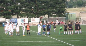 Squadre in campo per la finale