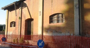 Il deposito transennato