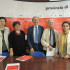 La conferenza stampa: da sinistra Silvia Pinzi, Paola Mariani, Massimo Ciambotti, Luciano Gregoretti, Maria Teresa Copelli
