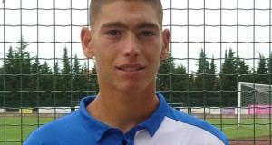 Il portiere Saverio Giachetta con la maglia del Pescara