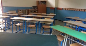 Un'aula della scuola