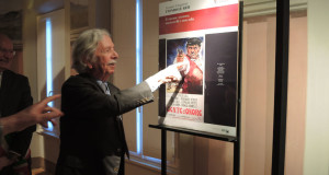 Luciano Gregoretti alla mostra
