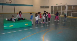 Attività del Cas nella palestra delle Medie
