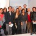 Paolo Gobbi nella foto di gruppo con altri artisti, giurati, curatori e amministratori comunali di Sassoferrato