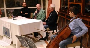 Un momento dell'incontro con Alessandro Marzo Magno