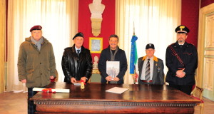L'incontro in Comune con il sindaco