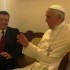 Jorge Milia con Papa Bergoglio
