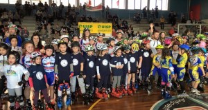 La manifestazione al palasport