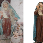 La Madonna Addolorata di Aliforni: prima e dopo il restauro