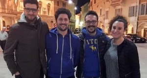 Da sinistra: Andrea Migliozzi, Marco Manasse, Alessandro Pistoni e Valentina Vignati
