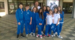 Il gruppo del J-Etic con l'istruttore Boris Giachetta