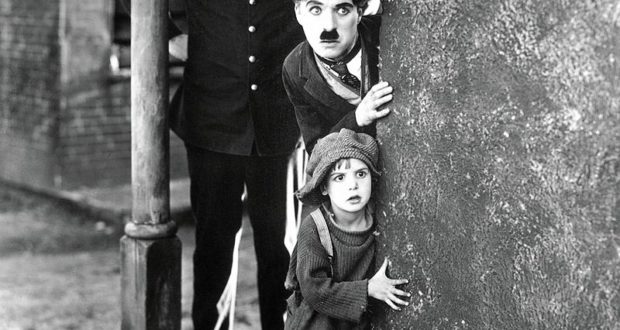 Chaplin in "The Kid"