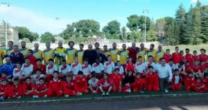 La festa di fine stagione 2016 con mister Castori e altre vecchie glorie