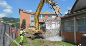Il vecchio Itis: dopo i laboratori sarà demolità, a breve, l'intera struttura