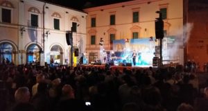 Una delle due serate blues tenutesi già a Pollenza