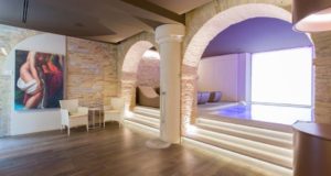 Uno degli esclusivi ambienti del Palazzo Gentili