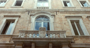 Il palazzo della Provincia a Macerata
