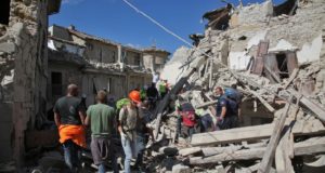 Amatrice distrutta dal terremoto