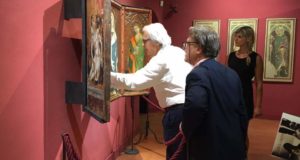 Sgarbi in Pinacoteca