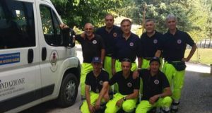 I primi volontari partiti per Arquata del Tronto